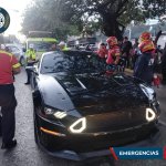 Reportan ataque armado en zona 9. Foto: Bomberos Municipales