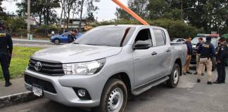 Un hombre fue capturado tras robar un vehículo en zona 12. Foto: PNC