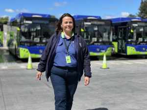 "Confianza en sí misma" afirmó Ana Gabriela Santizo. Foto La Hora: José Orozco.