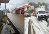 Lluvias reportadas en el país ocasionan inundaciones y la caída de granizo. Foto La Hora: Conred