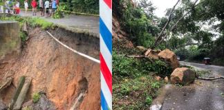 Lluvias en el territorio nacional han provocado socavamientos e inundaciones.