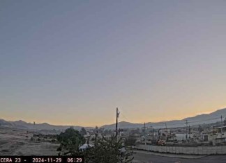 La temperatura en Xela descendió a -1 C el 29 de noviembre. Foto La Hora: Clima en Guatemala.