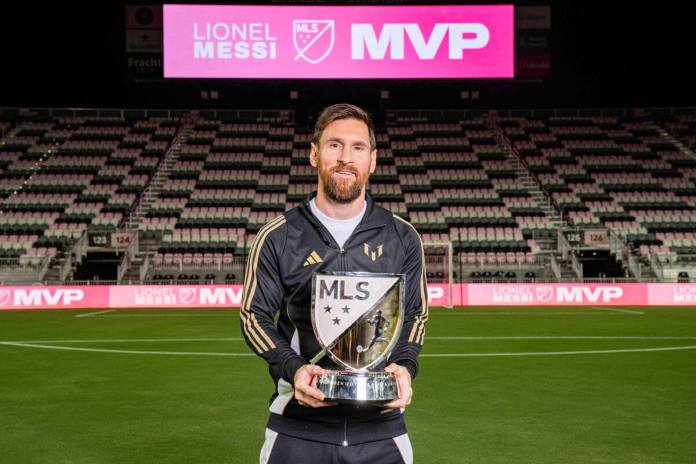 Messi fue nombrado como MVP de la MLS