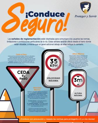 ¿Sabías que significan las señales de tránsito?, Provial promueve campaña «Conduce Seguro»