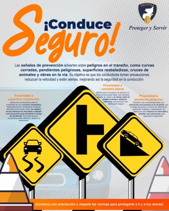 ¿Sabías que significan las señales de tránsito?, Provial promueve campaña «Conduce Seguro»