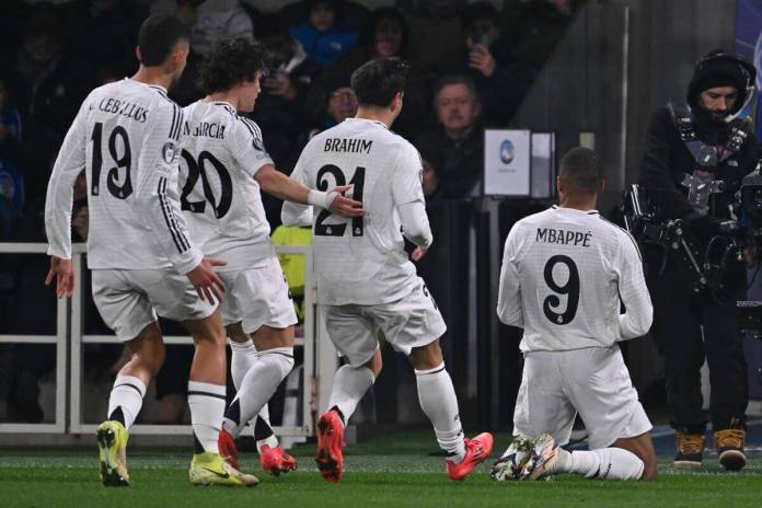 El Real Madrid derrotó al Atalanta