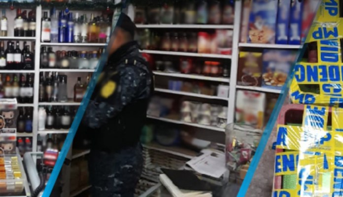 SAT incauta licor de diversas marcas sin registros legales
