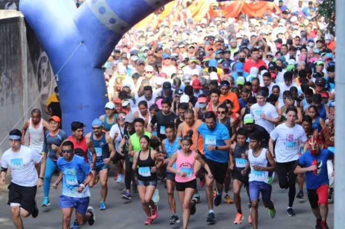 Carrera San Silvestre. Foto La Hora Archivo