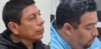 Carlos Esteban Pérez y Jonathan Pineda fueron condenados por su implicación en el caso Herrera Llerandi. Foto La Hora: Sergio Osegueda