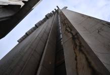 Torre de Tribunales está por arribar a 50 años de existencia. Foto La Hora: Fabricio Alonzo