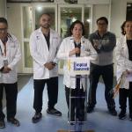 Autoridades del Hospital Roosevelt, dieron a conocer durante una conferencia de prensa la modalidad de trabajo que implementarán durante las fechas de fin de año.