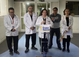 Autoridades del Hospital Roosevelt, dieron a conocer durante una conferencia de prensa la modalidad de trabajo que implementarán durante las fechas de fin de año.