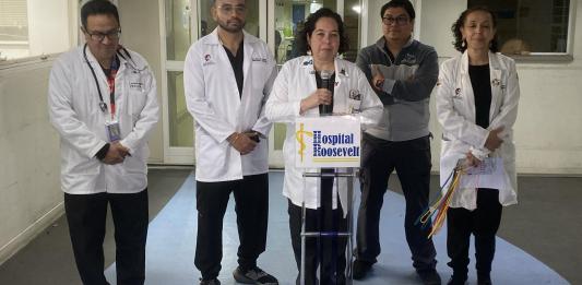 Autoridades del Hospital Roosevelt, dieron a conocer durante una conferencia de prensa la modalidad de trabajo que implementarán durante las fechas de fin de año.