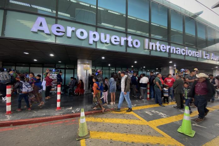 Aeropuerto Internacional La Aurora. Foto: La Hora / José Orozco