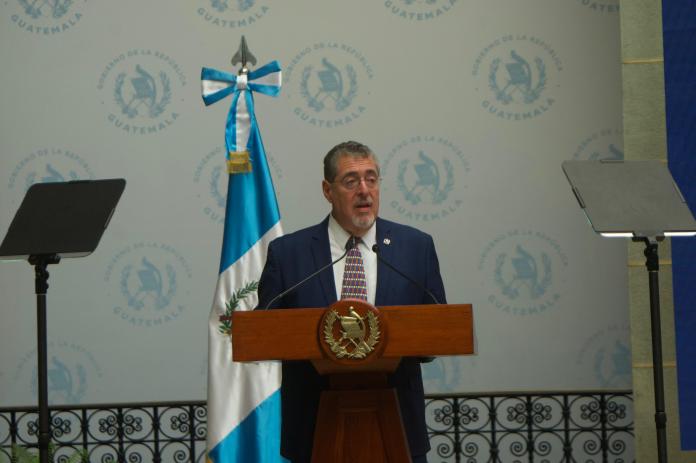 El presidente Bernardo Arévalo. Foto: José Orozco / La Hora