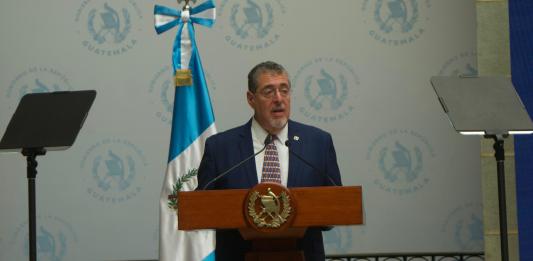 El presidente Bernardo Arévalo. Foto: José Orozco / La Hora