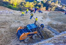Carretera construcción Covial