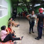Migrantes esperan en el albergue Jesús el Buen Pastor, el 22 de diciembre de 2024 en el municipio de Tapachula en Chiapas (México). EFE/ Juan Manuel Blanco