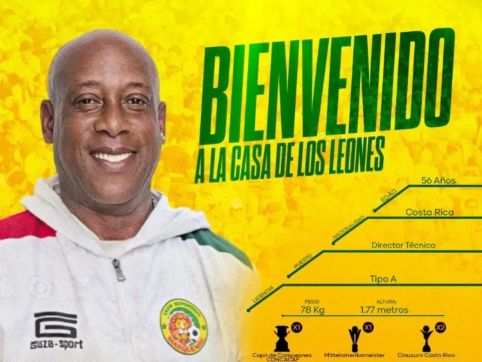 El ticó Hernán Medford fue confirmado como técnico del Deportivo Marquense. Foto La Hora: Oficial Marquense