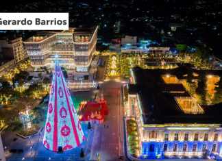 El presidente Nayib Bukele inaugurará el árbol navideño más grande de Centroamérica. Foto: La Hora / Presidencia.