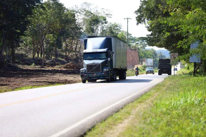 La Dirección General de Transporte busca controlar los permisos de circulación del vehículos de carga. Foto: DGT