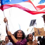 Diversas organizaciones políticas y sociales de Puerto Rico convocaron a una manifestación contra la política migratoria de Donald Trump.