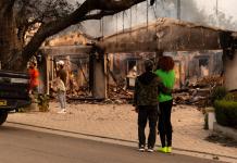Aumenta a once el número de muertos por los incendios activos de Los Ángeles EFE/ Ana Milena Varón