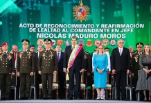 Acto de Reconocimiento y Reafirmación de la Lealtad de las Fuerzas Armadas Nacionales Bolivarianas a Nicolás Maduro.