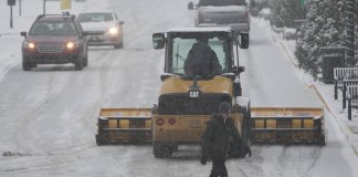 La tormenta invernal en Cincinnati, Ohio, el 5 de enero del 2025.