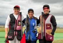 Adriana Ruano continúa su racha victoriosa y gana medalla de oro en el X Grand Prix en España Adriana Ruano gano el fin de semana el X Gran Prix Costa del Sol, que se realizo en el Club de Tiro Jarapalo de Málaga España. Foto La Hora: COG