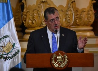 El presidente Bernardo Arévalo anunciará a sus ministros un día antes de cumplir el año en la presidencia. Foto La Hora: Daniel Ramírez