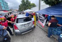 Disparos a un costado de Casa Nuestras Raíces: Sicarios atacan a vehículo en la Avenida del Cementerio Ataque armado Avenida del Cementerio