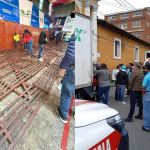 Colapso de estructura en la que se encontraban asistentes al convite de Año Nuevo en Totonicapán