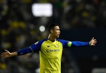 Cristiano Ronaldo anota su gol 917 de su carrera. Foto La Hora: EFE
