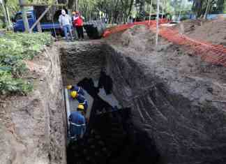 Con este proyecto la Municipalidad de Guatemala invierte en mejorar la recaudación hídrica. Foto La Hora: Municipalidad de Guatemala.