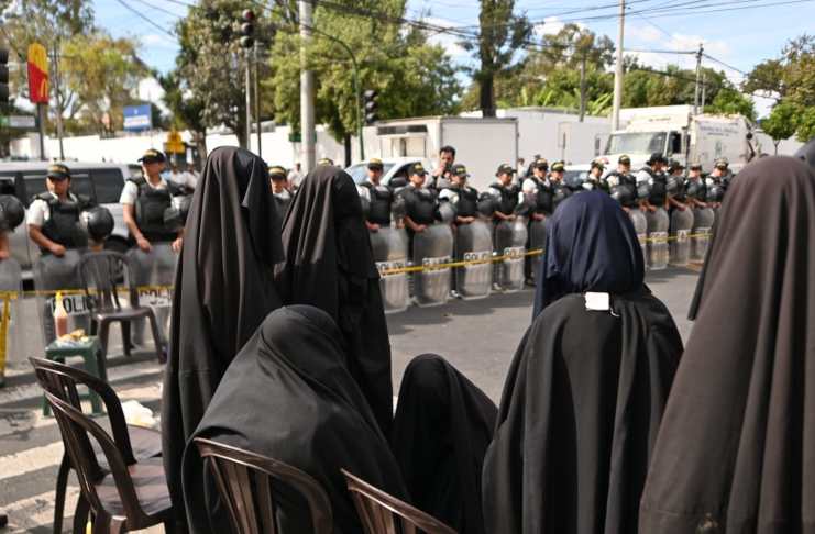 Lev tahor bloqueo av. elena