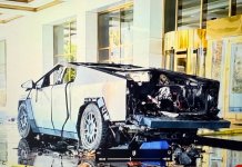 La causa de la explosión del vehículo de Tesla en el Hotel Trump fue causado por un veterano de guerra.