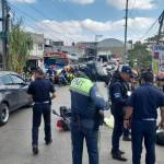 Accidente de tránsito reportado en el kilómetro 21, ruta a Ciudad Quetzal, deja un motorista fallecido.