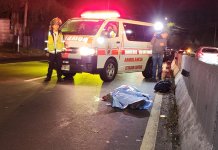 Fallecido en el kilómetro 8 de carretera a El Salvador produce tránsito lento hacia ciudad capitalina