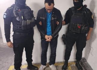 Daniel Aycinena Fernández capturado por narcotráfico. Foto: PNC / La Hora