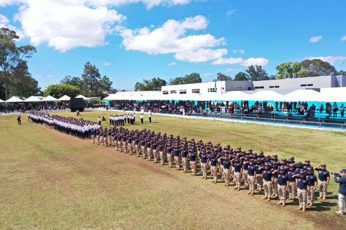 Autoridades de la PNC realizaron los actos de graduación de especializaciones de Prevención del Delito, Seguridad Turística y Docencia Policial.