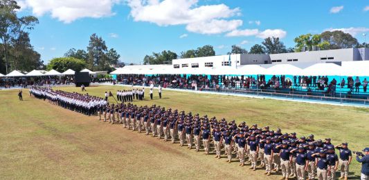 Autoridades de la PNC realizaron los actos de graduación de especializaciones de Prevención del Delito, Seguridad Turística y Docencia Policial.