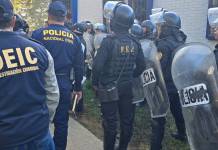 PNC realizó una requisa en la Granja Penal “Pavón” en Fraijanes, con el objetivo de realizar el traslado de 17 privados de libertad.