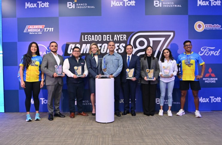 La carrera contará con el patrocinio principal de Banco Industrial para promover el deporte en los guatemaltecos. Foto La Hora: Fabricio Alonzo.