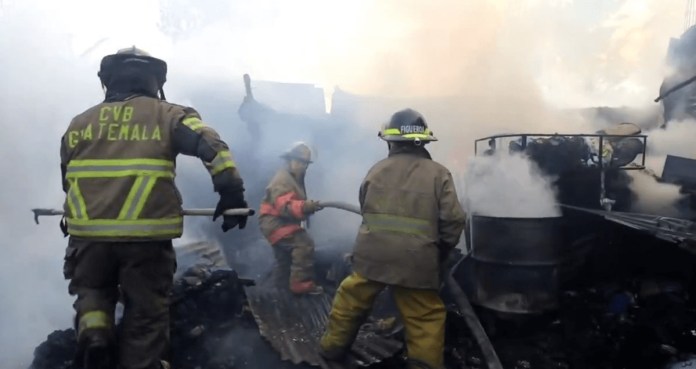 Incendio Villa Nueva