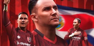 Keylor Antonio Navas Gamboa​ llega como fichaje estelar de la liga argentina luego de firmar con Newell’s Old Boys. Foto La Hora: X de Newell’s Old Boys