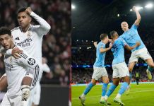 Madrid vs. City, la nueva gran rivalidad de Europa y la cuarta eliminatoria seguida de Champions League Real Madrid y Manchester City se ven las caras por un pase a los octavos de la Champions League. Foto La Hora: AP