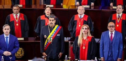 El líder del chavismo, Nicolás Maduro, fue juramentado este viernes como el presidente de Venezuela, para el período 2025-2031 Foto La Hora: EFE