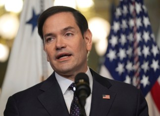 Marco Rubio, el secretario de Estado de EE.UU. Foto La Hora: AP