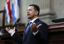 El presidente del Congreso, Nery Ramos, logró la reelección. Foto: Congreso de la República